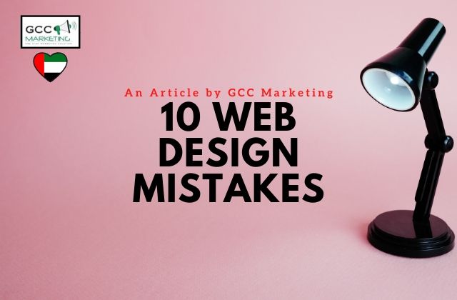 10 Web Design Mistakes