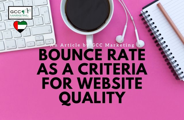 Bounce Rate as a Criteria for Website Quality