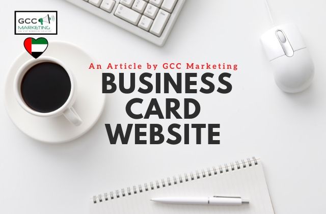 Business Card Website