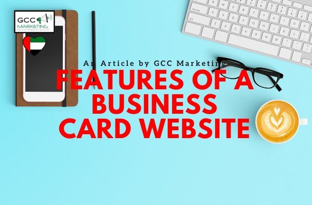 Features of Business Card Website
