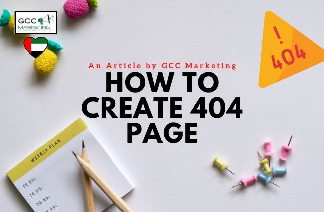 How to Create 404 Page