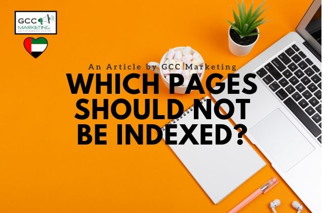 Which Pages Should Not be Indexed