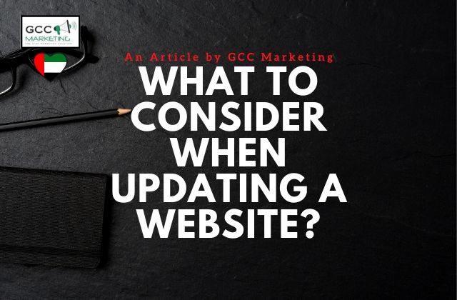 What to Consider When Updating a Website