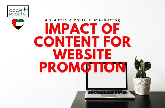 Impact of Content for Website Promotion
