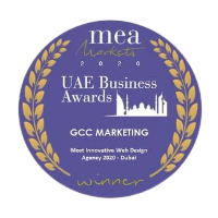 MEA Award GCC Marketing Most Innovative Web Design 2020