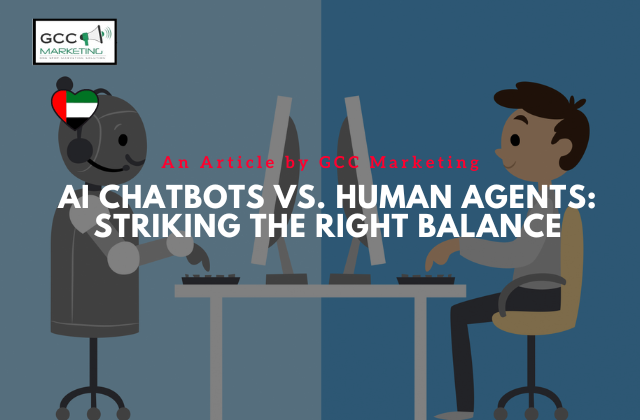 AI Chatbots vs. Human Agents Striking the Right Balance