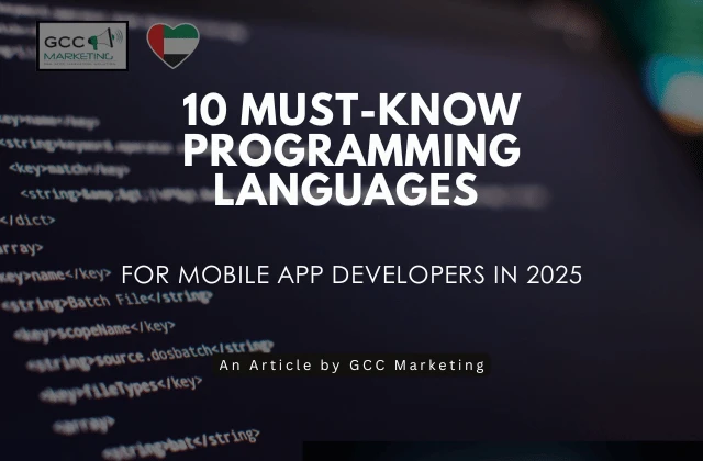 10 Must-Know Programming Languages for Mobile App Developers in 2025